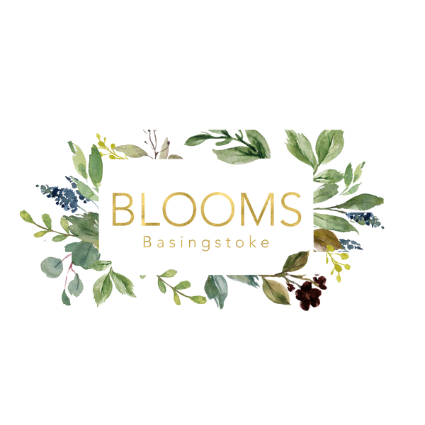 Olive and Gold Logo - Blooms Florist Basingstoke