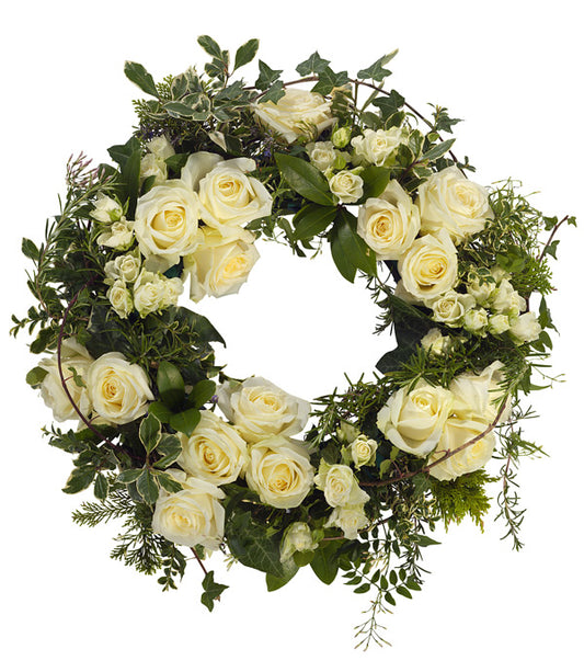 Claudia - Rose and Lily Luxury Wreath